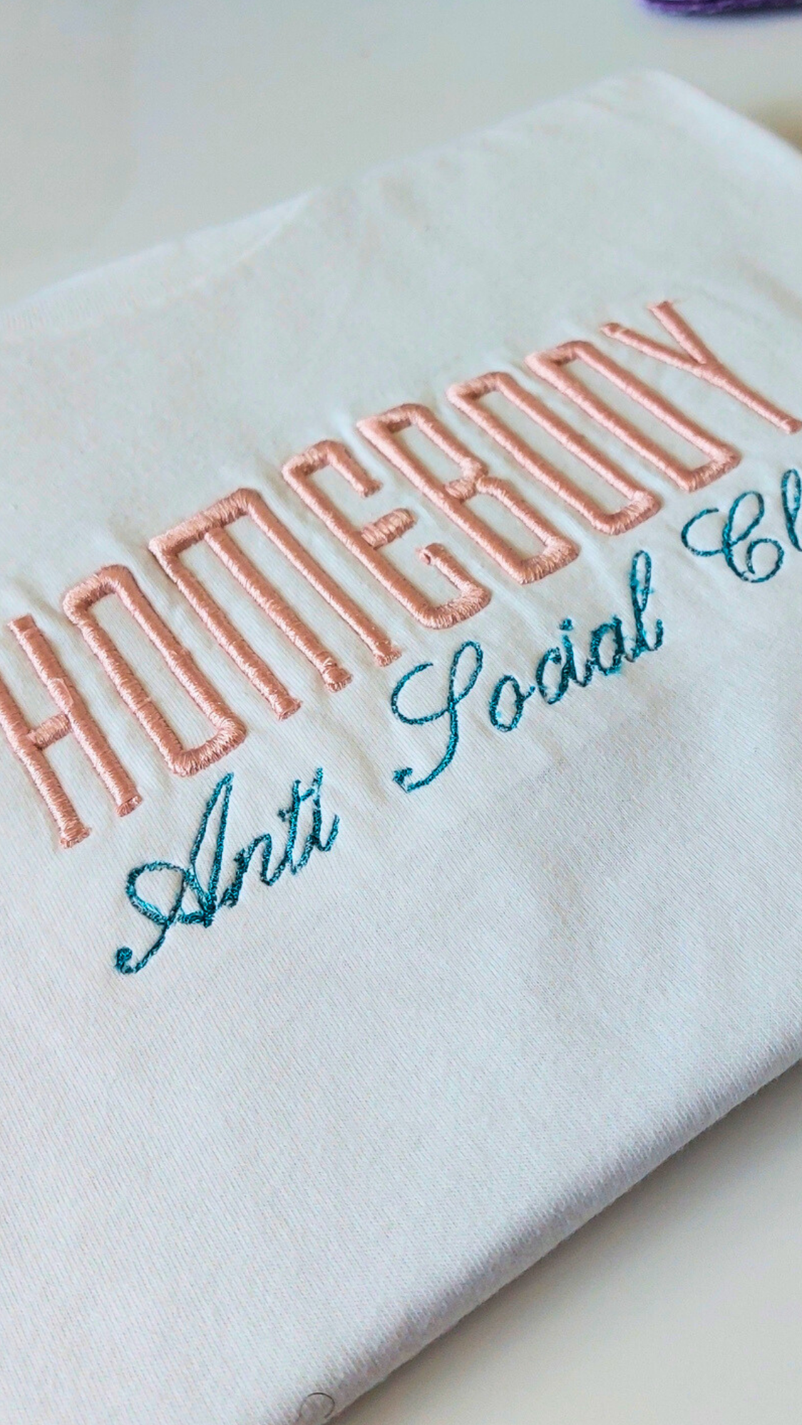 Homebody™ Embroidered Crop Top