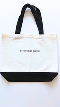 Intentional Living™ Embroidered Tote Bag
