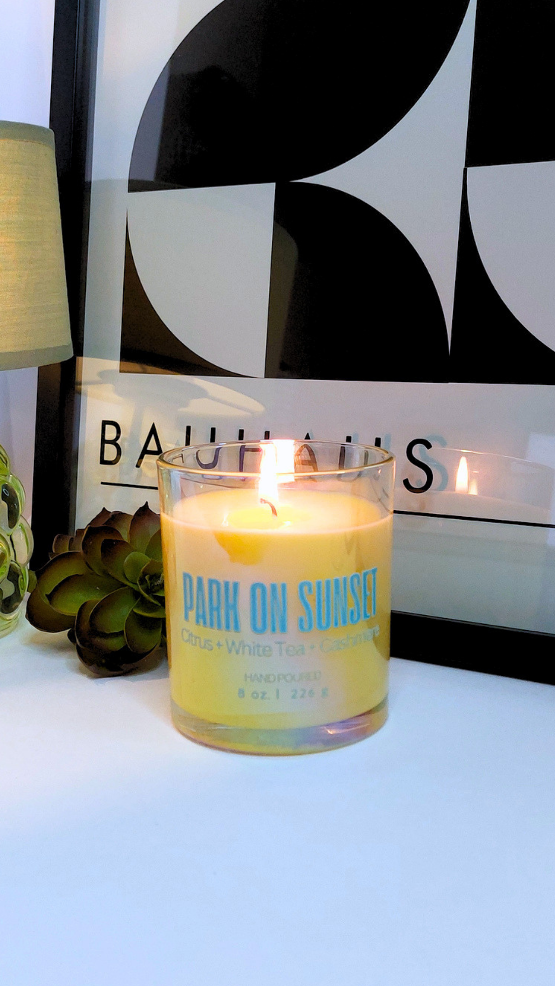 Park on Sunset™ Candle (8 oz) | Hey Gorgeous N Co. Coastal Luxury Scented Candle