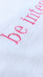 Be Intentional Embroidered T-Shirt
