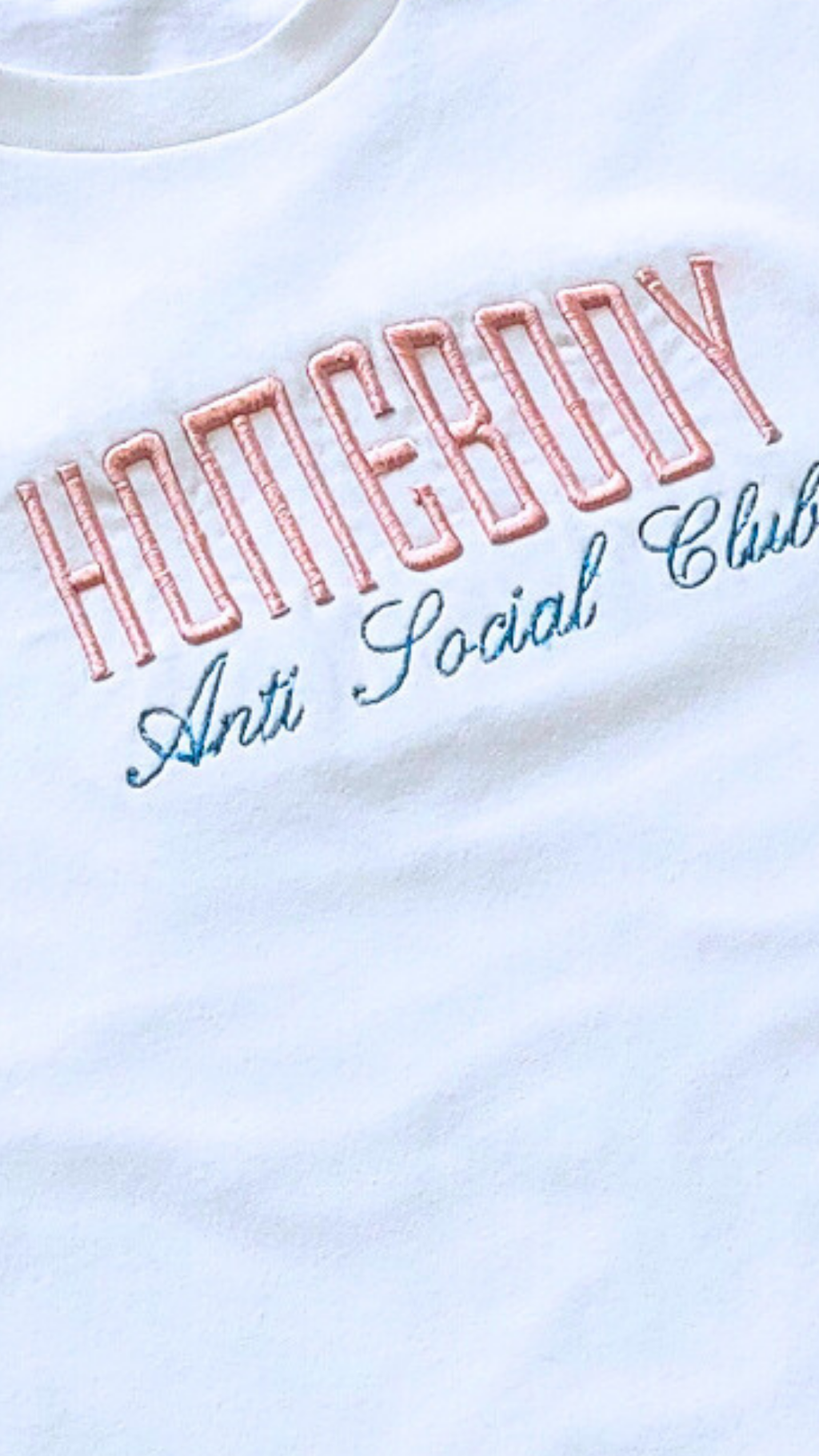 Homebody™ Embroidered Crop Top