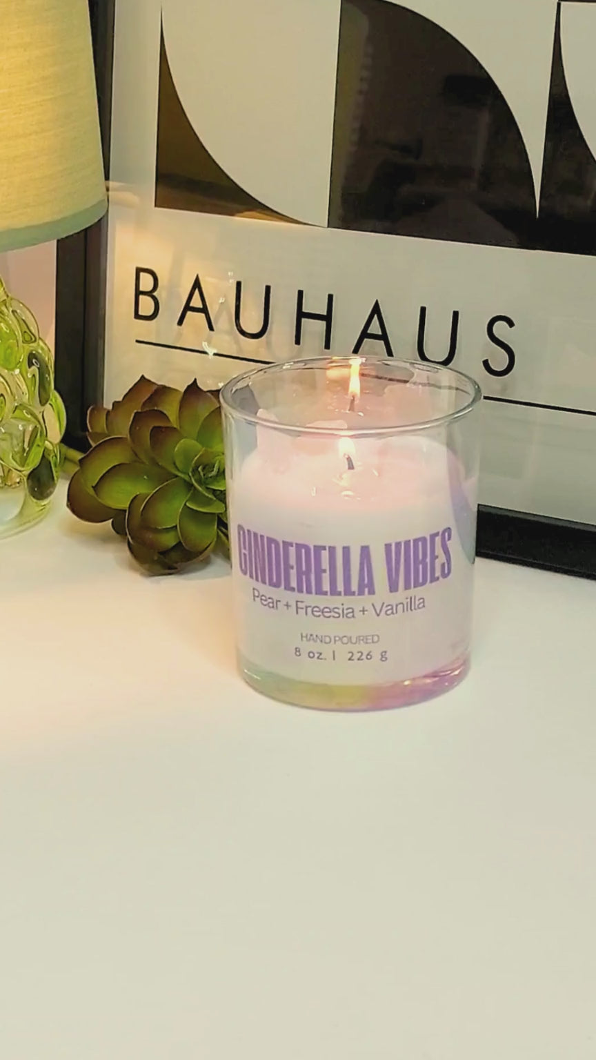 Cinderella Vibes™ Candle – 8 oz| Hey Gorgeous N Co. Luxury Scented Candle